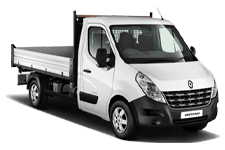 Van Hire Monmouth - White 3.5 Tonne Folkestone Tipper Transit - Van hire Monmouth